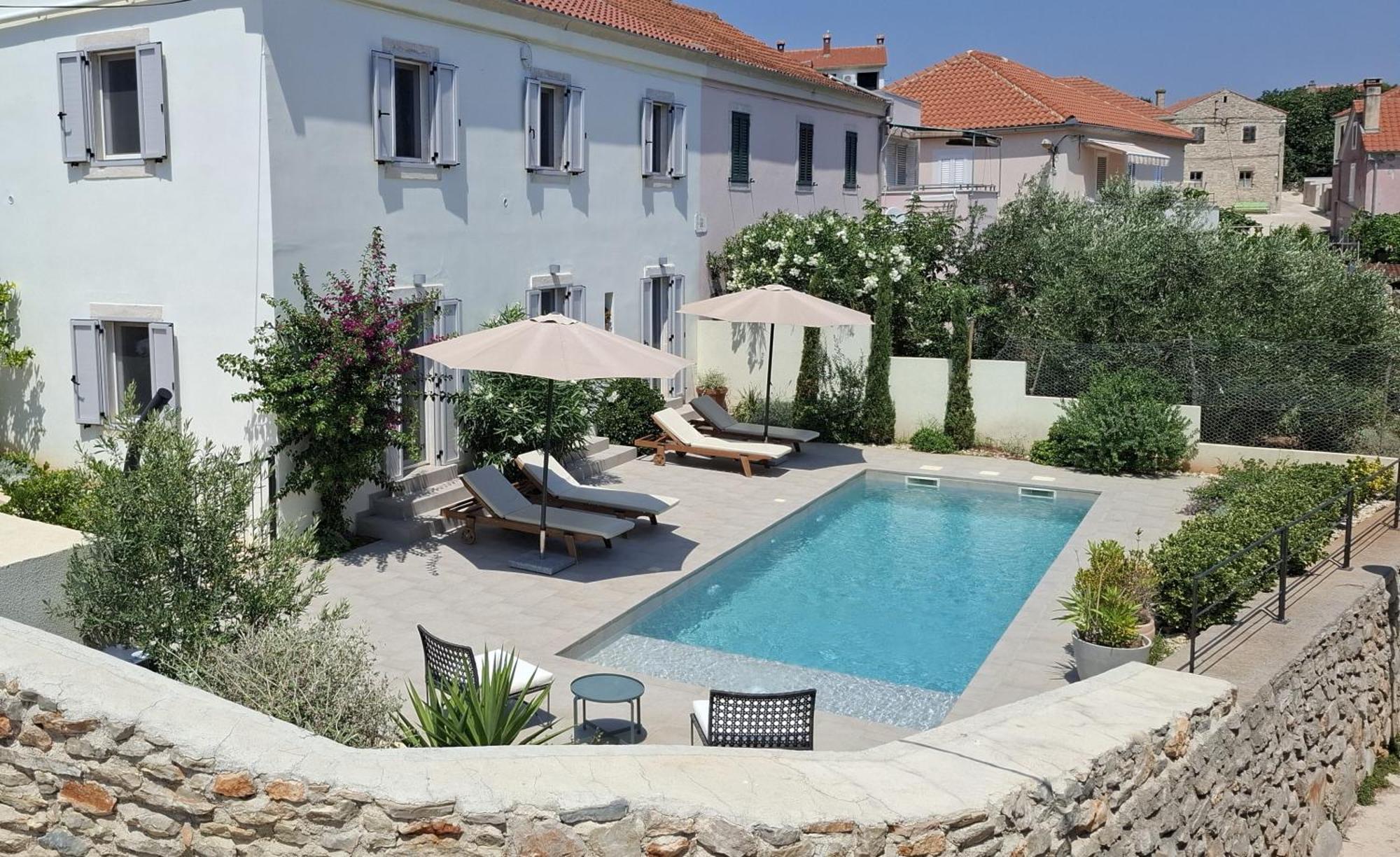 Villa Mira With A Heated Pool And A Sea View Božava Exterior foto